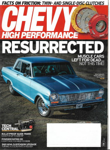 CHEVY HIGH PERFORMANCE 2016 OCT - DENNETT'S '63 NOVA, 4L60E TRANS, POWDER 101